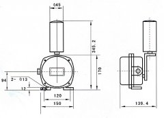 兩級跑偏開關(guān)KBW-200P 觸點(diǎn)容量200V/二級跑偏開關(guān)價格